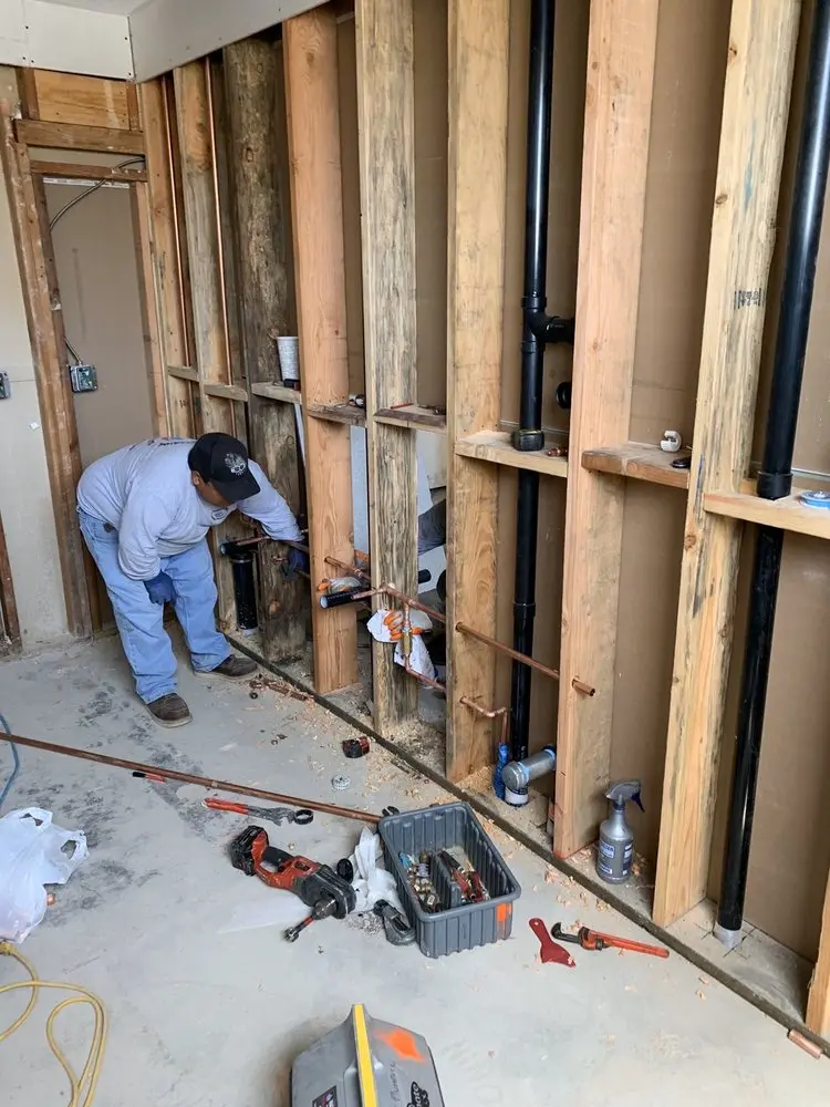 Commercial rough-in plumbing for Commercial Plumbing in Clover Hill